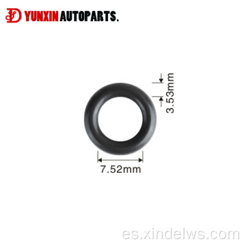 ORING ASNU08V para kits de reparación de inyector inyector de combustible